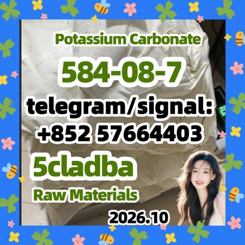 Chemical adbb 5cladba precursor raw 584-08-7 Potassium Carbonate 
